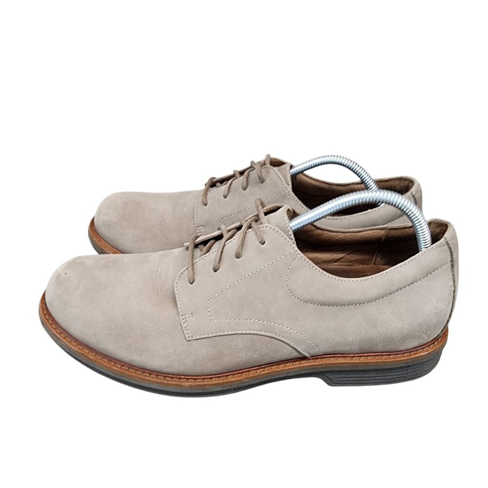 Dansko Shoes Mens Size EU 44 US 10.5 Josh Tan Leather Lace Up Oxfords *Read*
